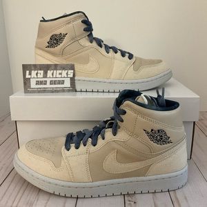 NEW AIR JORDAN 1 MID WMNS SANDDRIFT